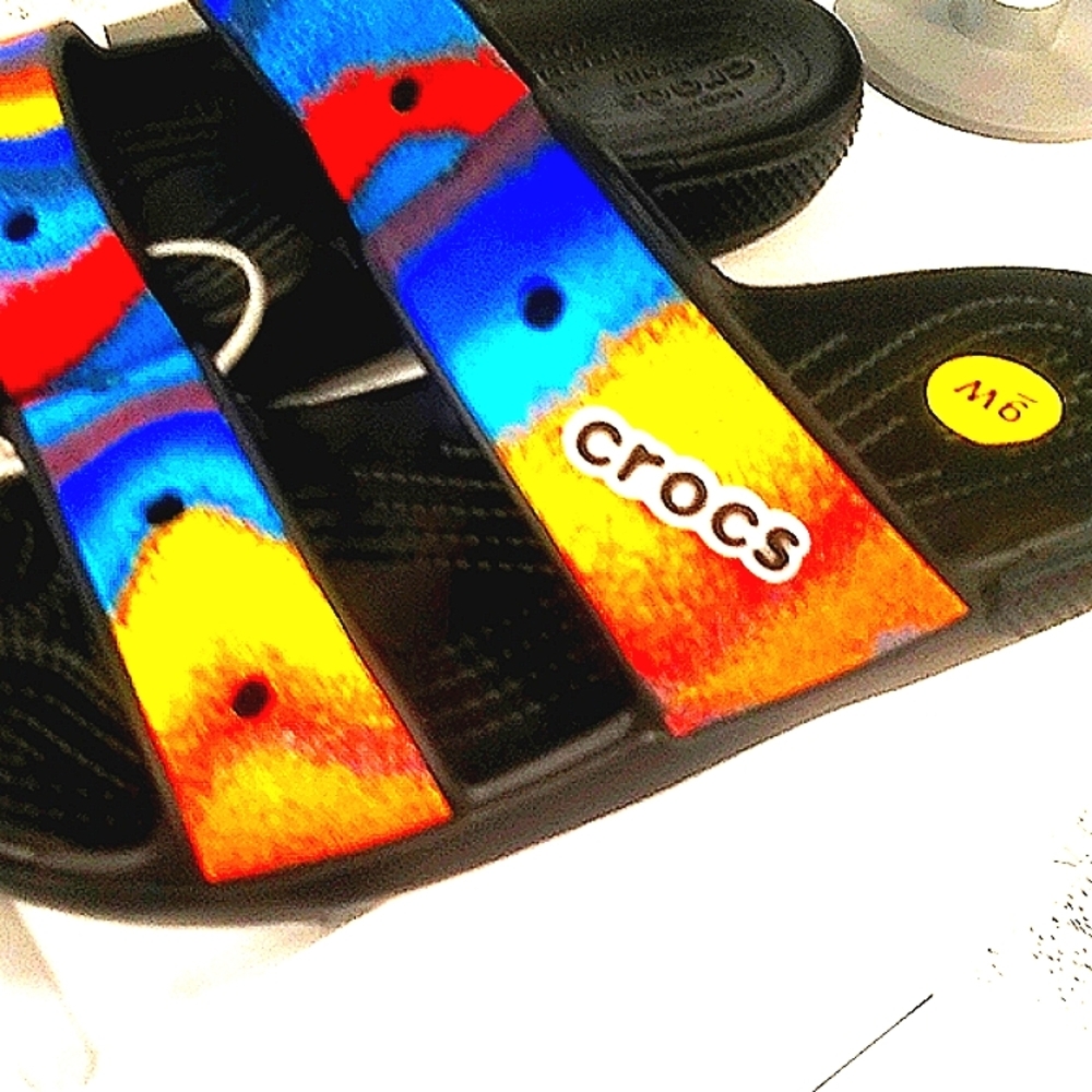 Crocs colorful sandals New!!!